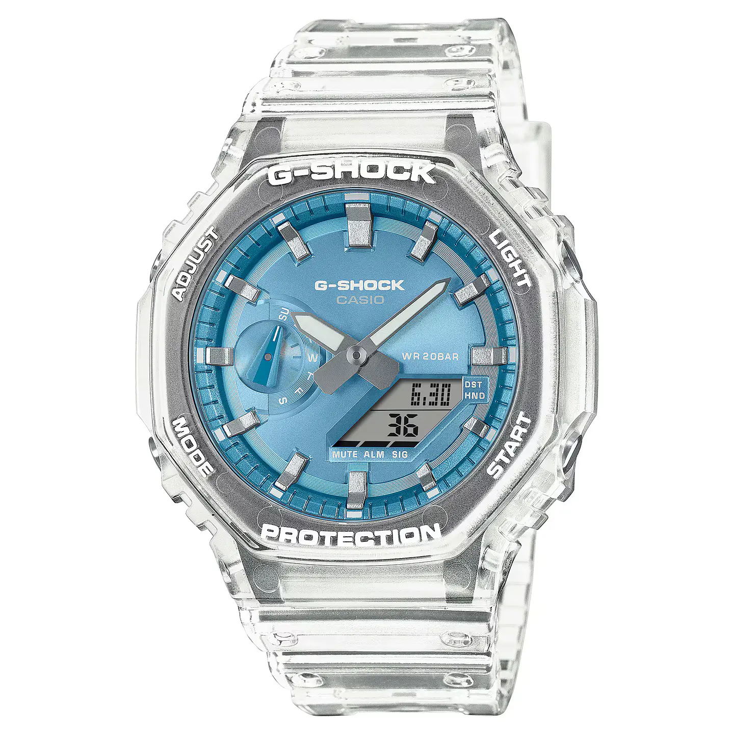 Bright Metallic Dial Series Series GA-2100BM-7A2ER 1