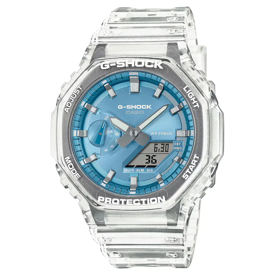Bright Metallic Dial Series Series GA-2100BM-7A2ER 1