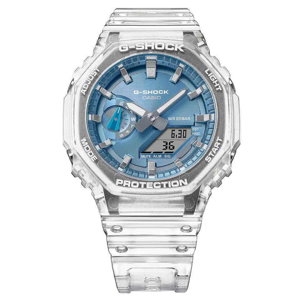 Bright Metallic Dial Series Series GA-2100BM-7A2ER 3