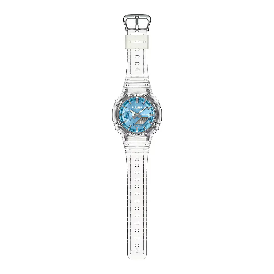 Bright Metallic Dial Series Series GA-2100BM-7A2ER 2
