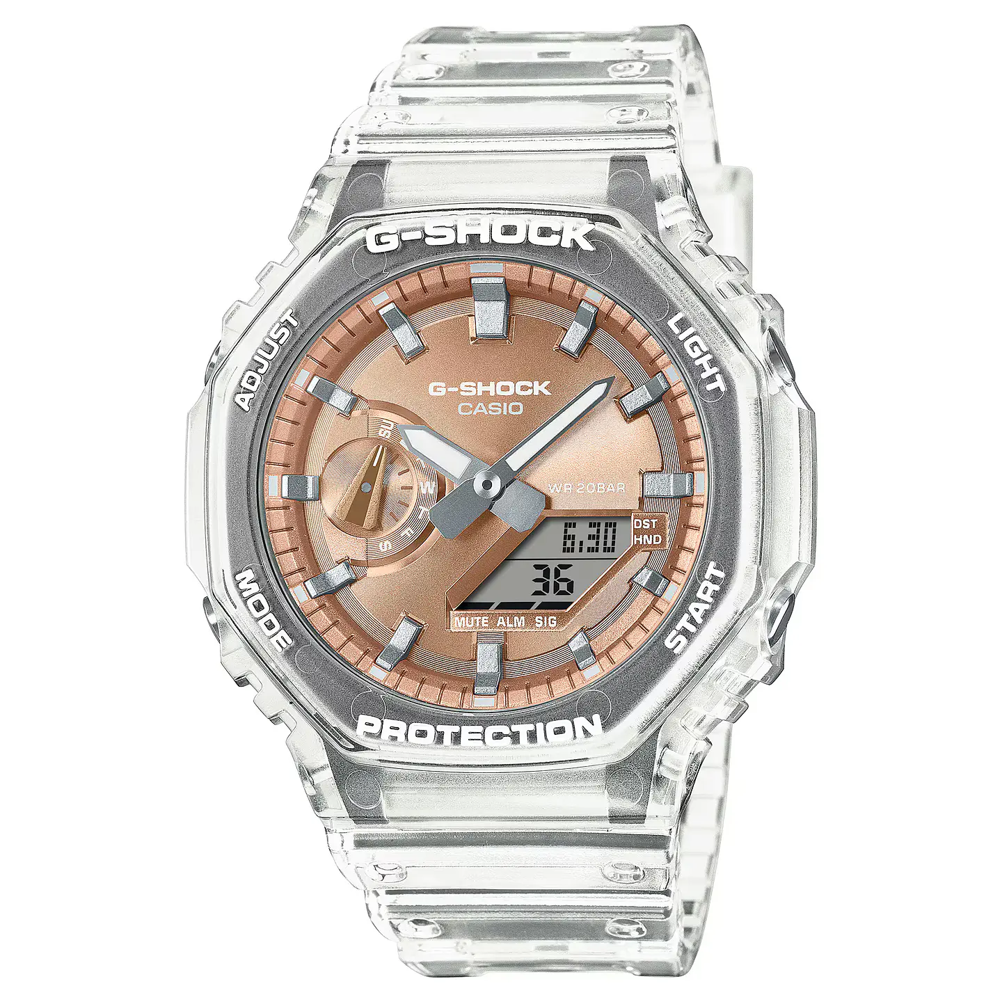Bright Metallic Dial Series Series GA-2100BM-7A5ER 1