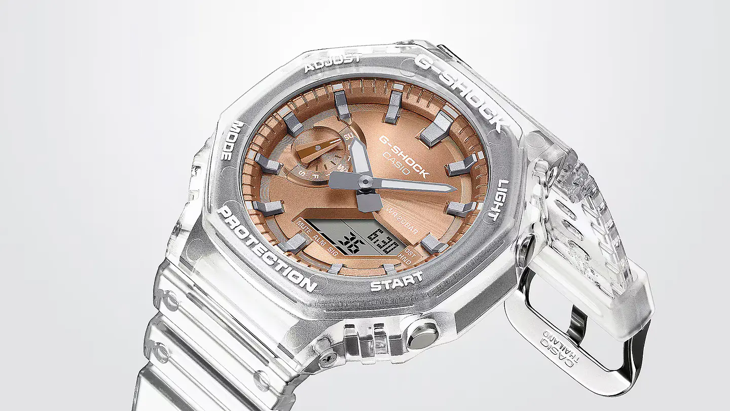 Bright Metallic Dial Series Series GA-2100BM-7A5ER 4