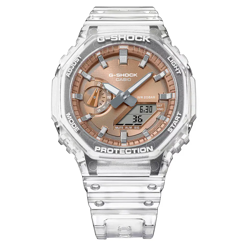 Bright Metallic Dial Series Series GA-2100BM-7A5ER 3