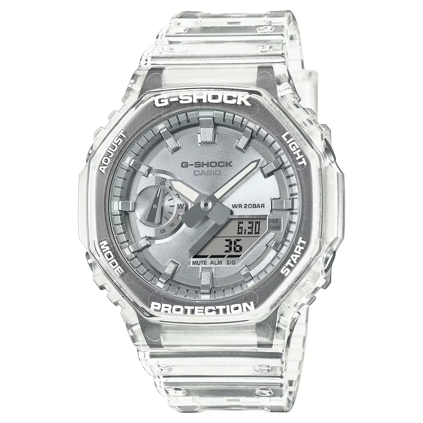 Bright Metallic Dial Series Series GA-2100BM-7A8ER 1