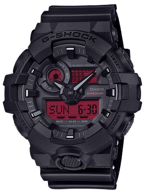 Black And Bold Red Series GA-700BBR-1AER