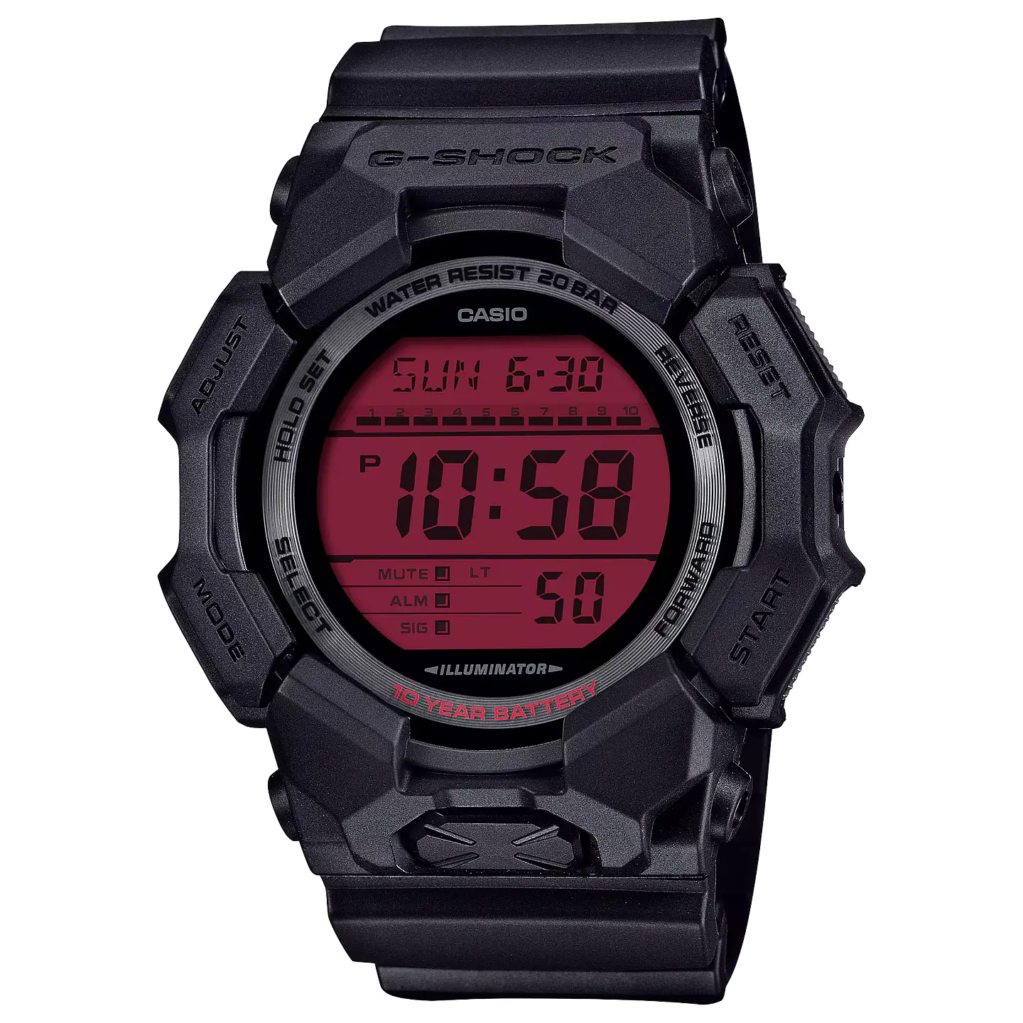 Black And Bold Red Series GD-010BBR-1ER 1