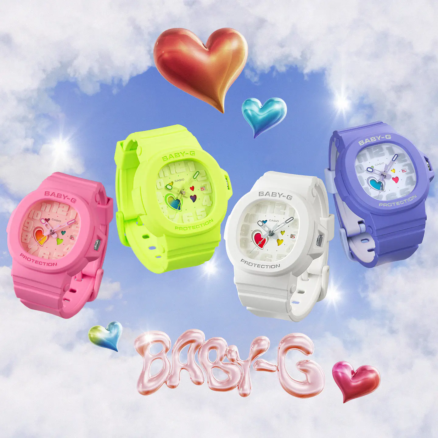 Swing Heart Dial Series BGA-10-4AER 5