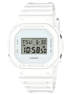 White On White Series DW-5600WW-7ER