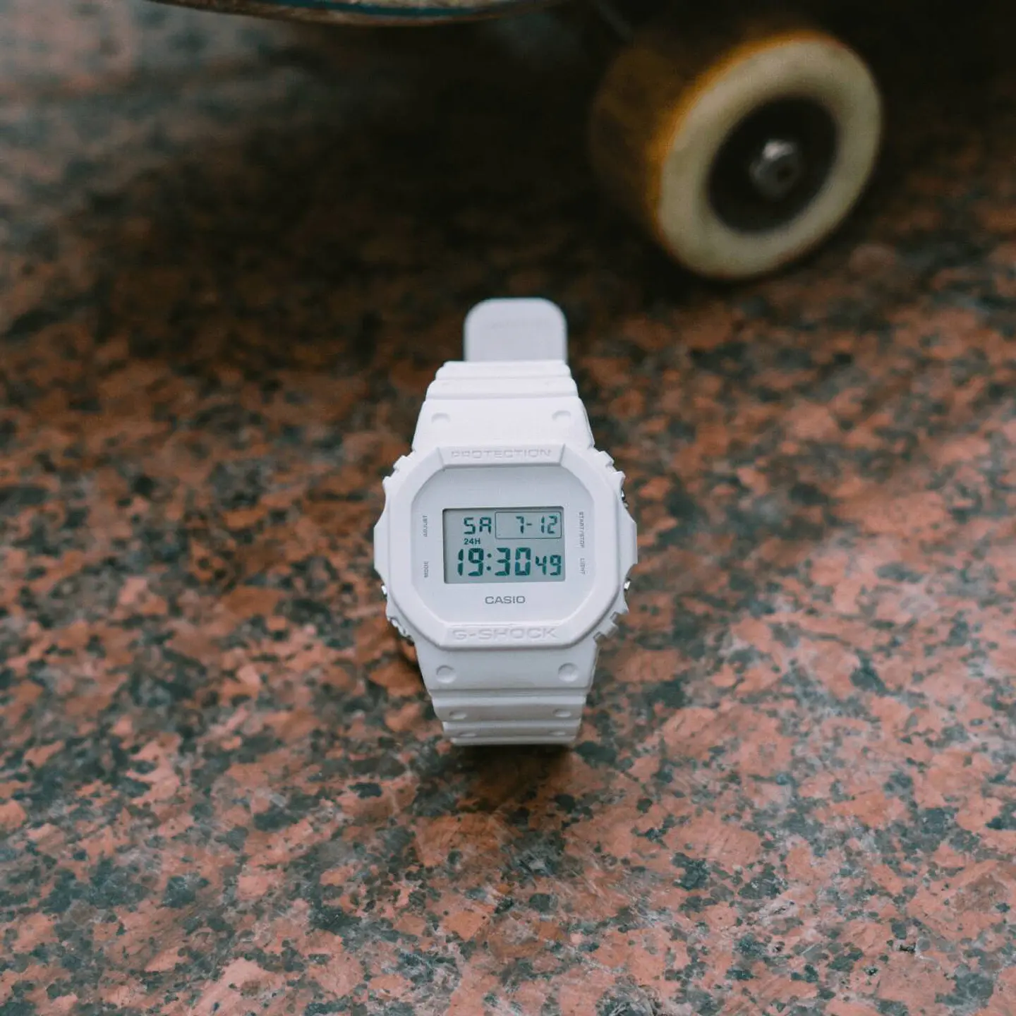 White On White Series DW-5600WW-7ER 5