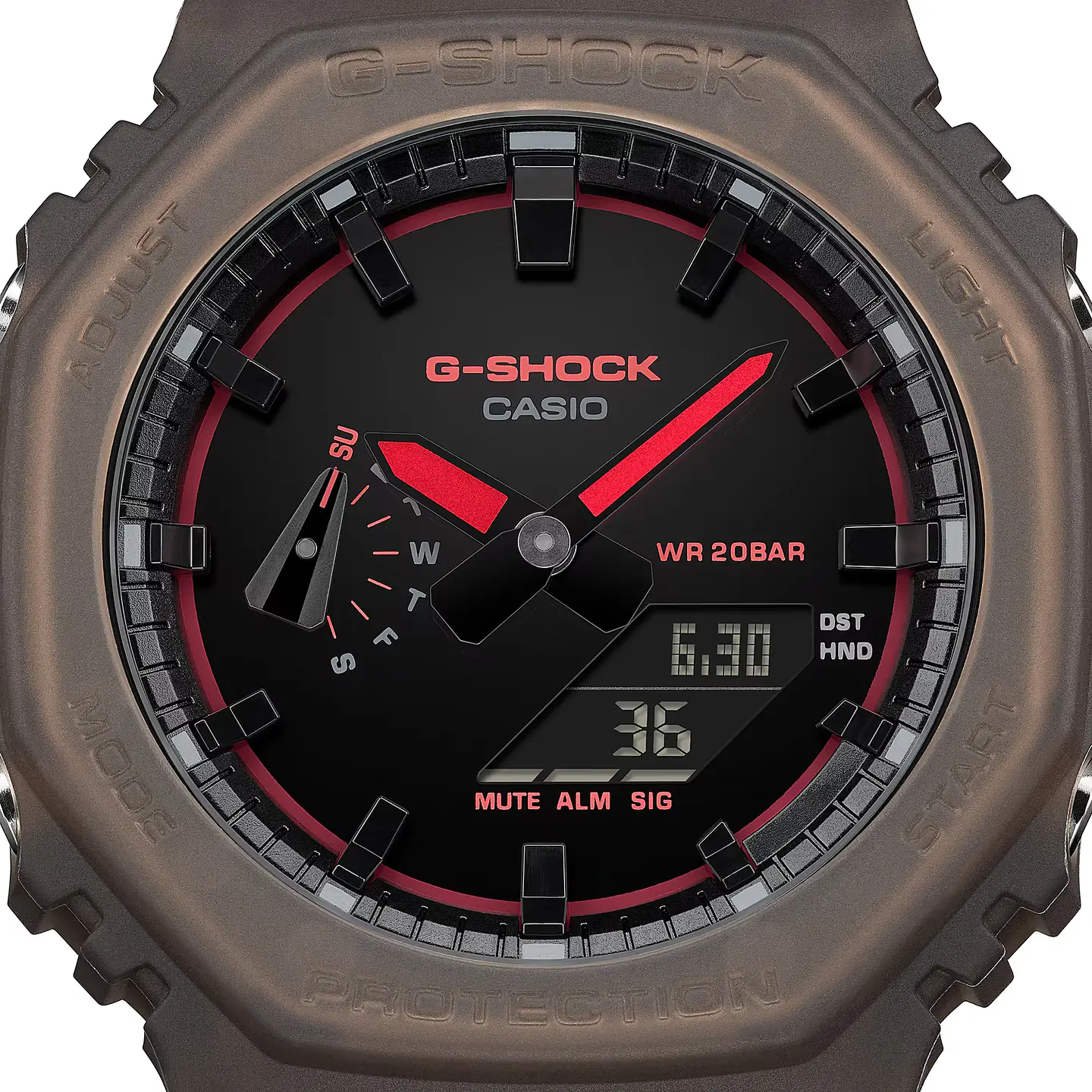 Smoke Light Series GA-2100K-5AER 3