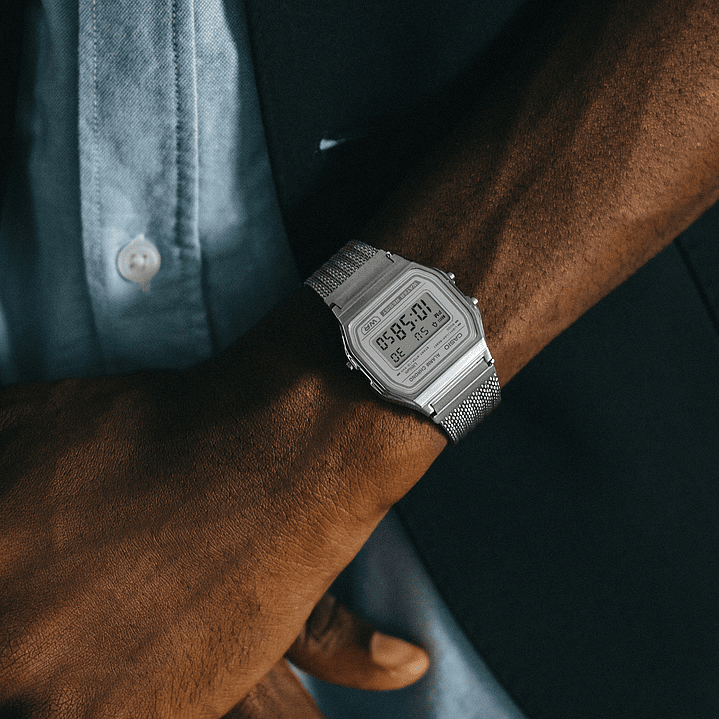 Mesh Band Vintage Series A158WEM-7EF 5