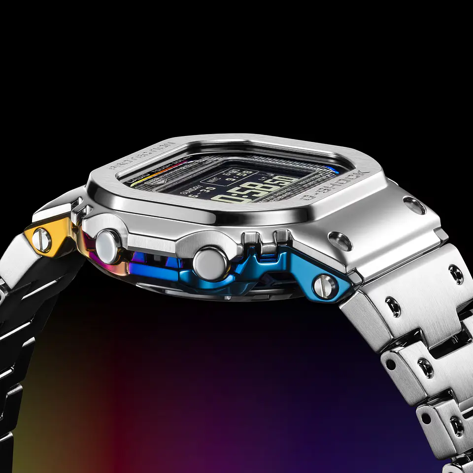 Rainbow-Hued Limited Edition MIP Display Full Metal Series GMW-BZ5000RC-1ER 11