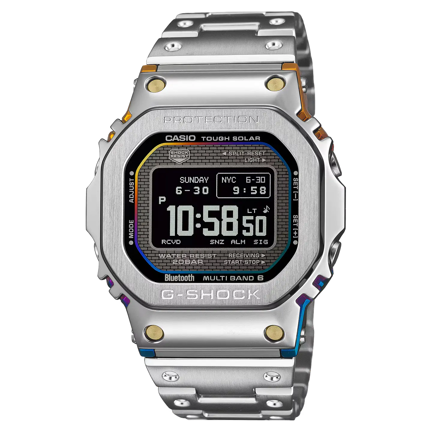 Rainbow-Hued Limited Edition MIP Display Full Metal Series GMW-BZ5000RC-1ER 2