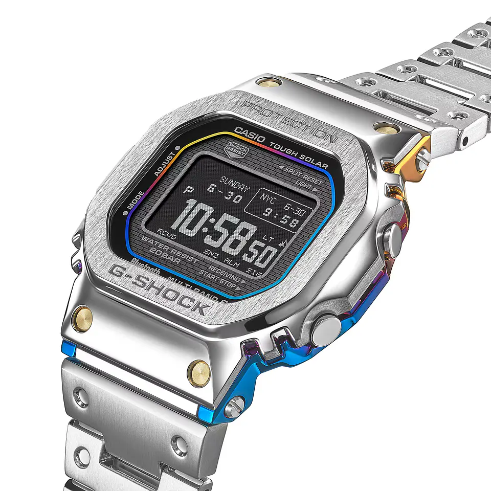 Rainbow-Hued Limited Edition MIP Display Full Metal Series GMW-BZ5000RC-1ER 6