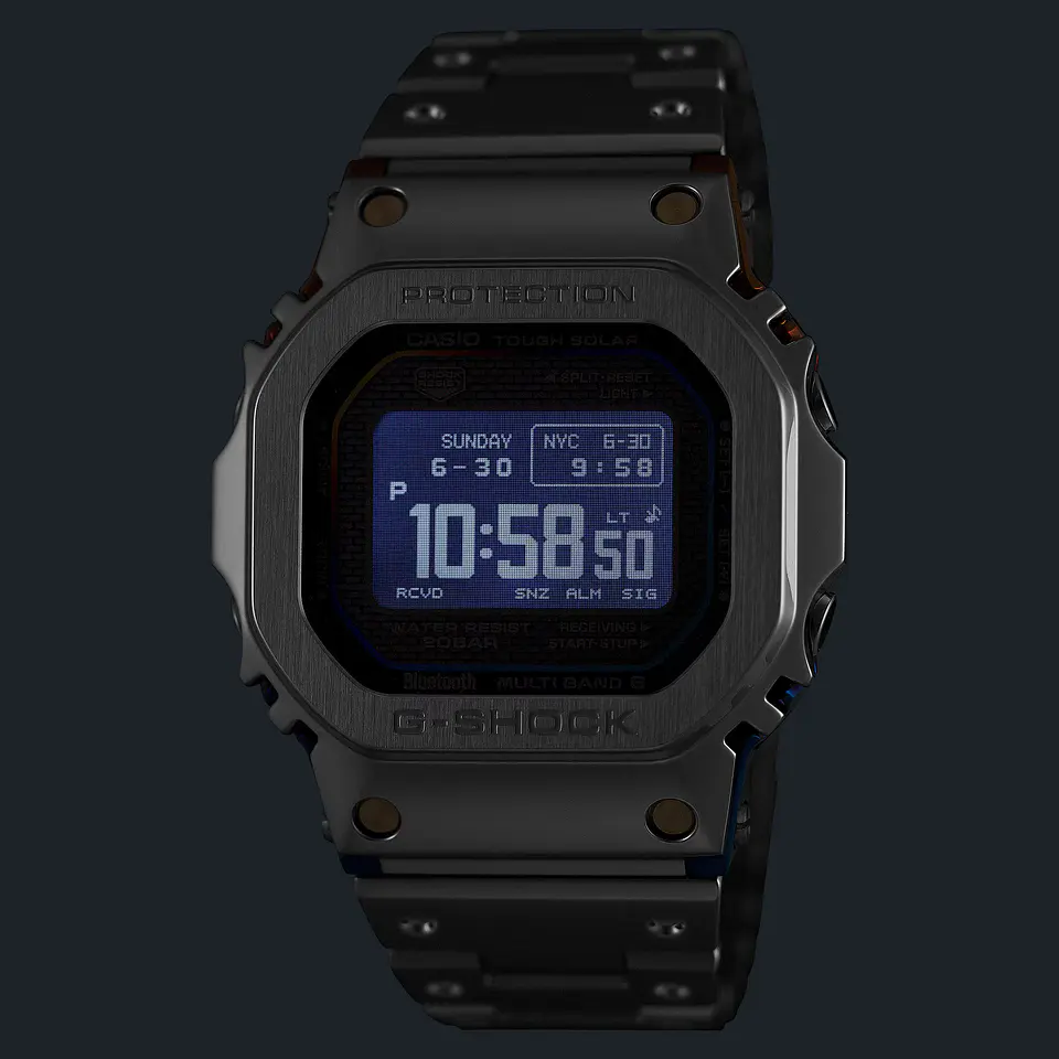 Rainbow-Hued Limited Edition MIP Display Full Metal Series GMW-BZ5000RC-1ER 9