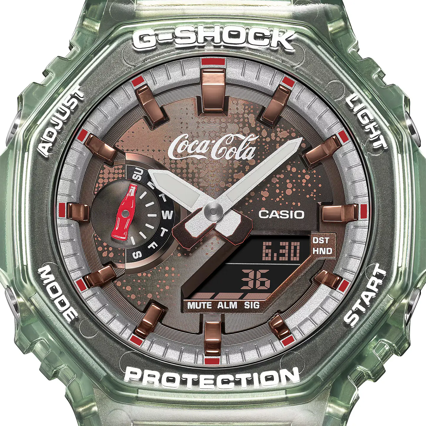 Coca Cola Collaboration GA-2100CC-3AER 6
