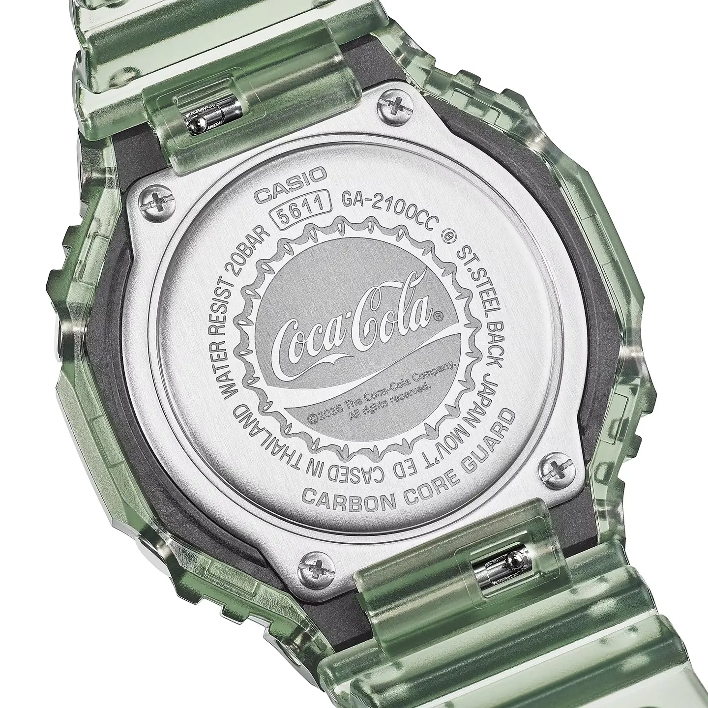 Coca Cola Collaboration GA-2100CC-3AER 7