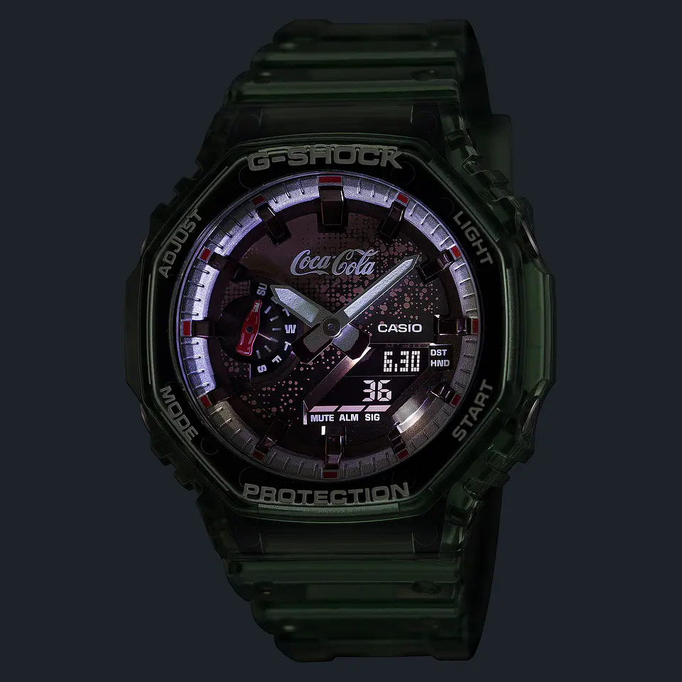 Coca Cola Collaboration GA-2100CC-3AER 11