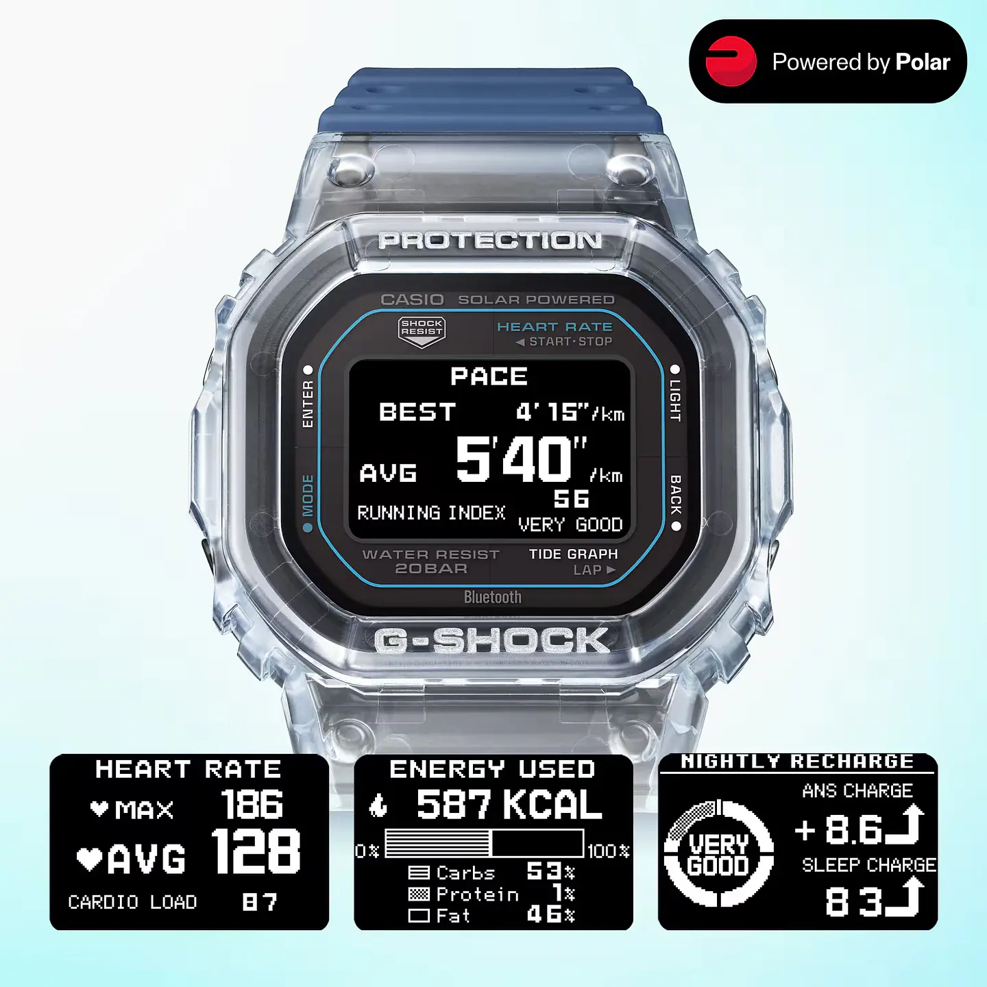 Heart Rate G-Lide GBX-H5600-2ER 9