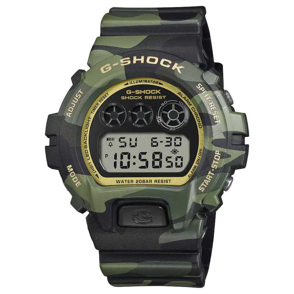Camo & Gold Edition Series DW-6900CMG-3ER 1