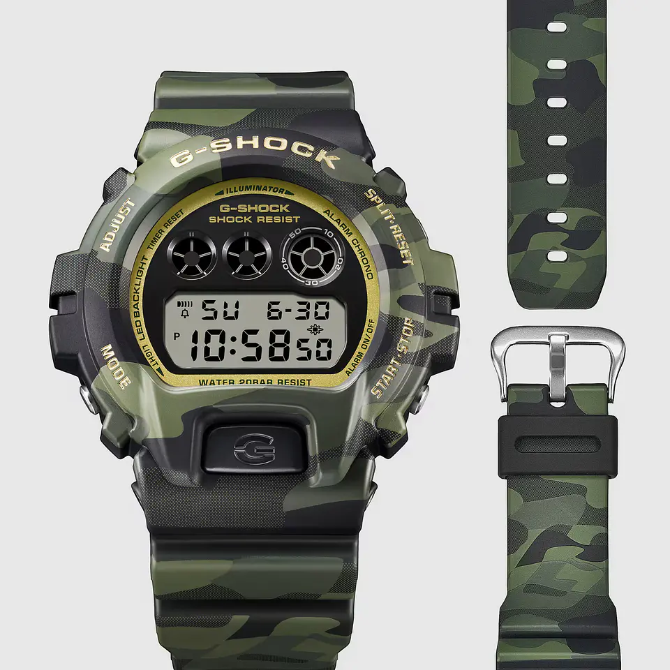 Camo & Gold Edition Series DW-6900CMG-3ER 5