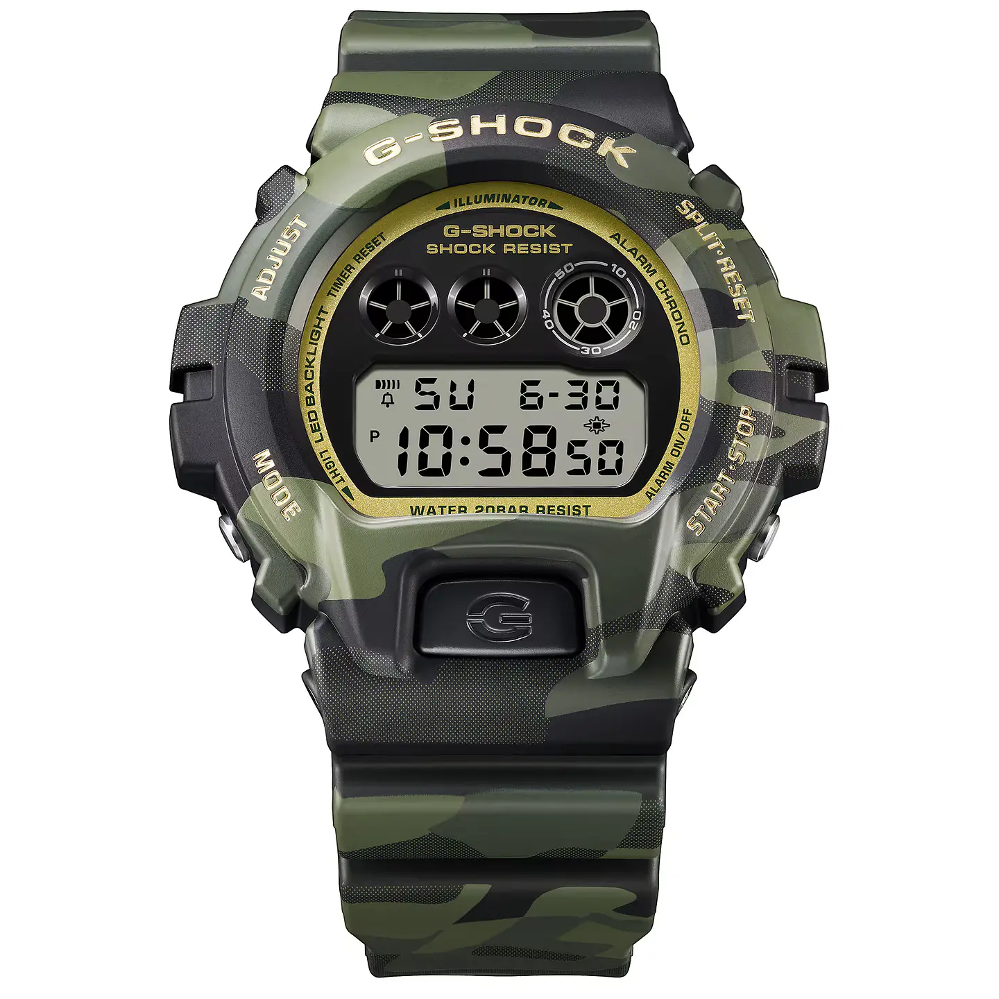 Camo & Gold Edition Series DW-6900CMG-3ER 2