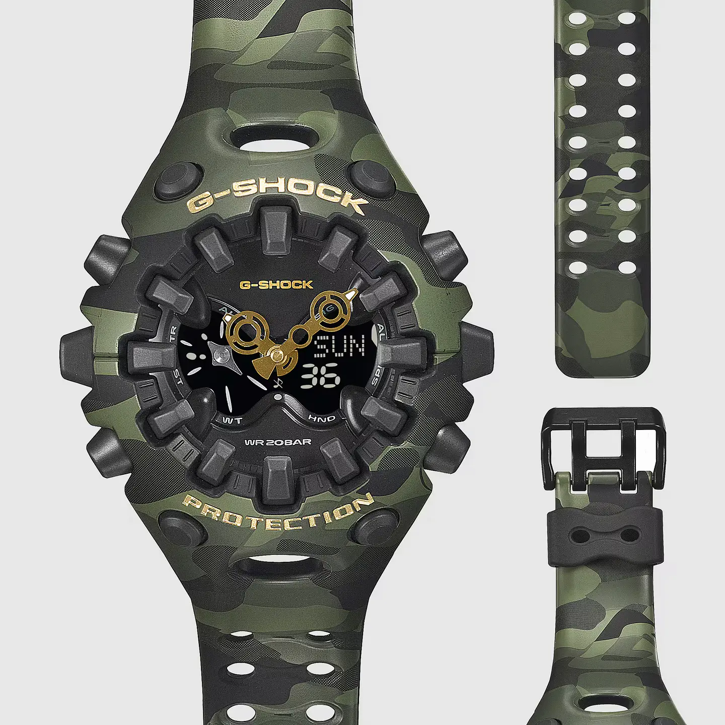 Camo & Gold Edition Series GA-V01CMG-3AER 4