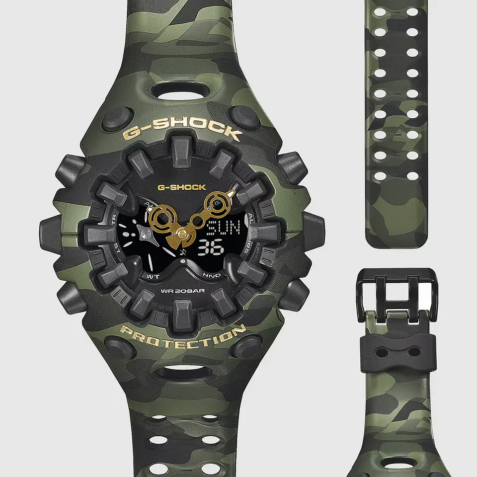 Camo & Gold Edition Series GA-V01CMG-3AER 4