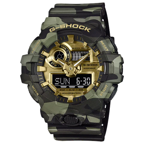 Camo & Gold Edition Series GA-700CMG-3AER