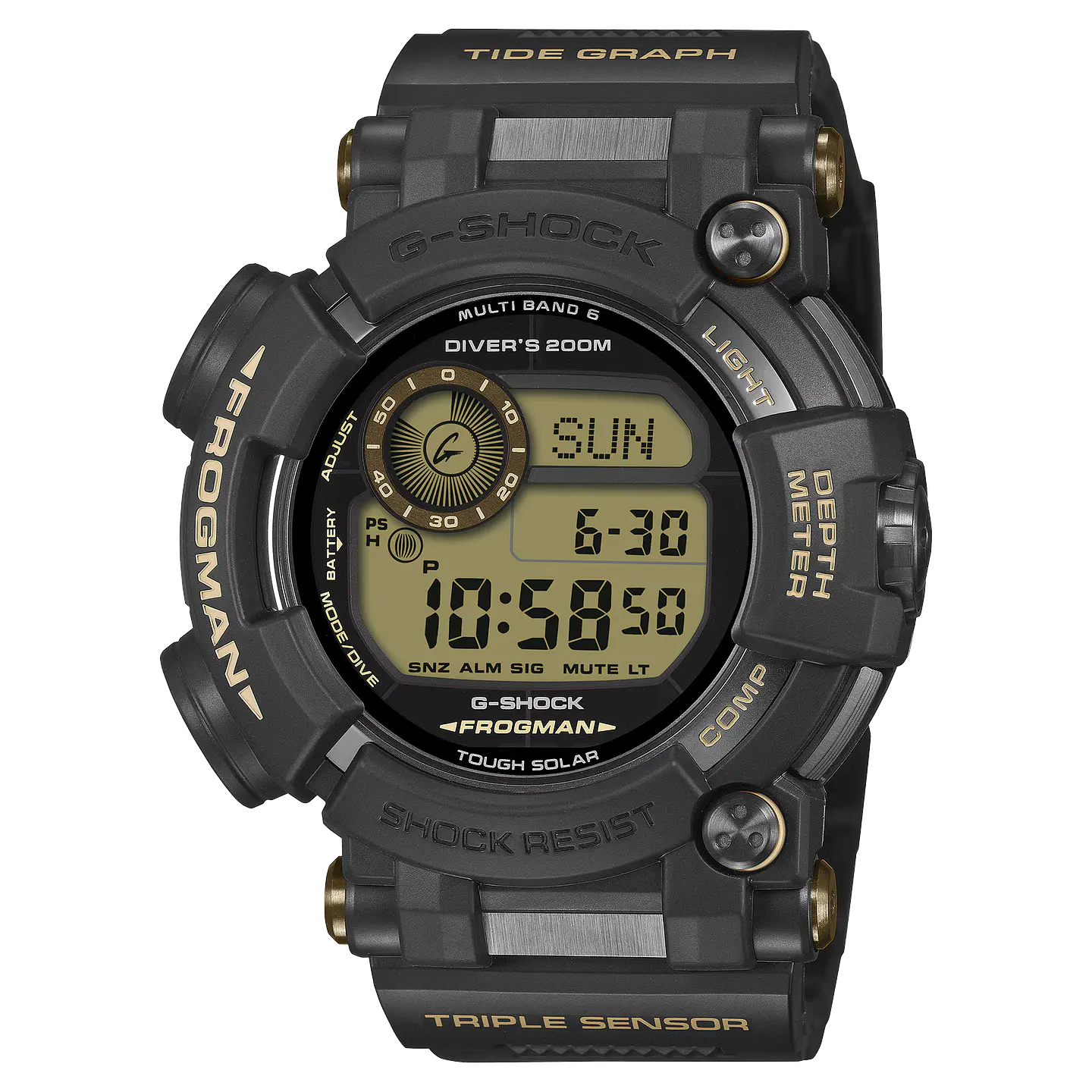 Tan Accents Series Frogman GWF-D1000BC-1ER 1