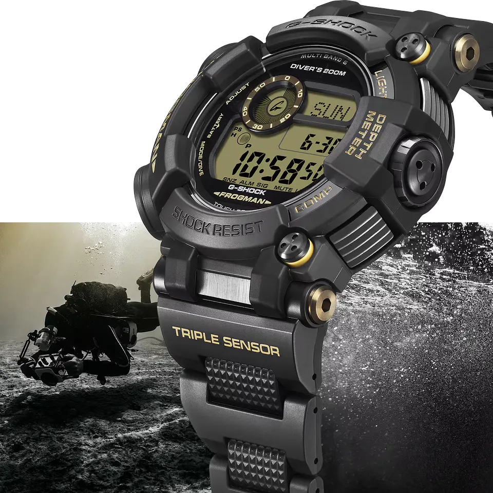 Tan Accents Series Frogman GWF-D1000BC-1ER 6