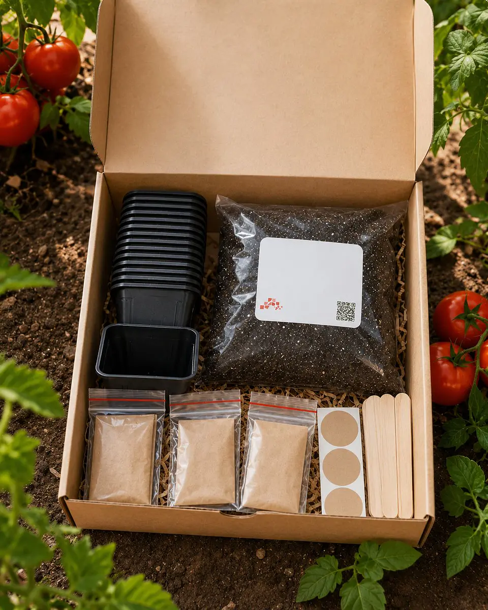 Kit de Iniciación a la Siembra de Tomates 1