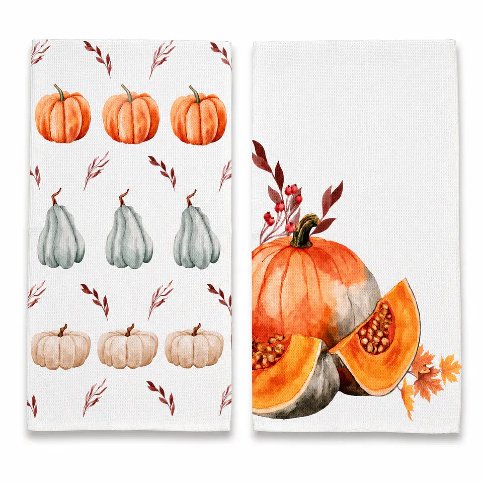 Set de 2 Paños de Cocina Otoño 2