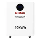 Batería Solar Litio 10kWh 48V 200Ah NIMAC c/ instalación - Miniatura 1
