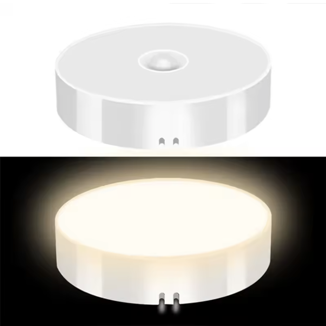 Pack 3 Luces LED con Sensor de Movimiento Recargable USB – Iluminación Automática Sin Cables 2