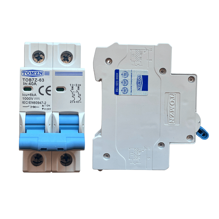 Interruptor DC 25A 1000V Arreglos Solar Fotovoltaicos – Corte Manual Alta Tensión 2