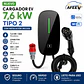 Cargador Wallbox Rápido Auto Eléctrico 7,6kW Tipo 2 WiFi SmartLife - Con Instalacion - Miniatura 1
