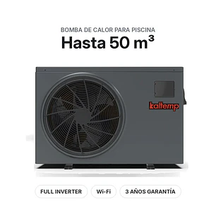 Bomba de Calor Piscina 50 m³ Full Inverter Wi-Fi + Instalación | Kaltemp PoolTemp Neo 13
