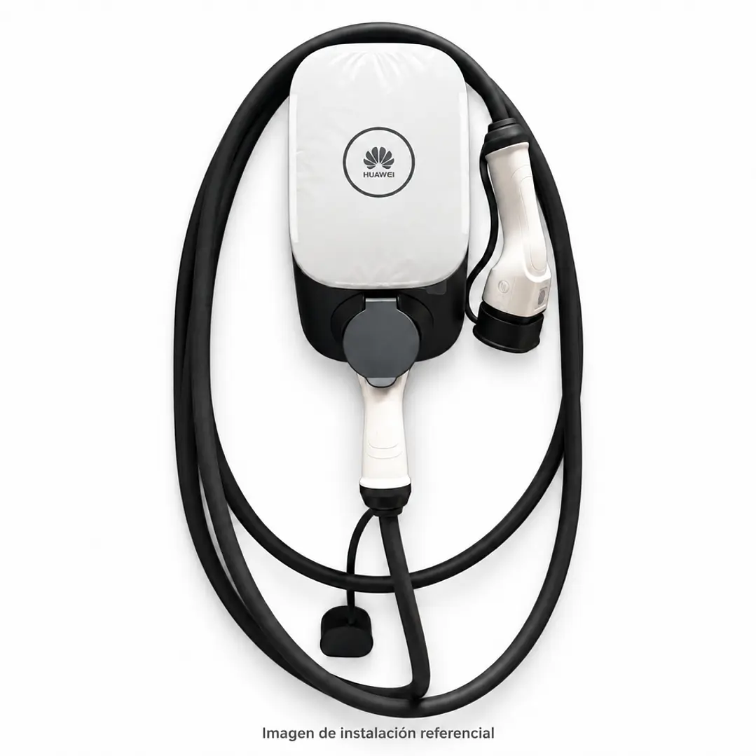 Cargador para auto eléctrico Huawei Smart Charger SCharger-7KS-S0 7,4 kW monofásico Tipo 2 - Con Instalacion 2