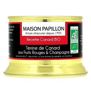 Terrina de Pato com Frutos Vermelhos e Champagne 130g