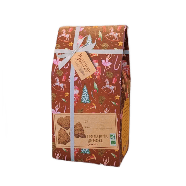 Biscoitos de Canela "Caixa de Natal" 120g