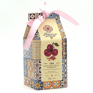 Chá Deliciosas Cerejas Vermelhas 50g saquetas