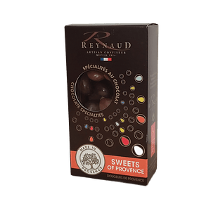 Amêndoas com Chocolate Negro e Leite com creme Nougat 150g