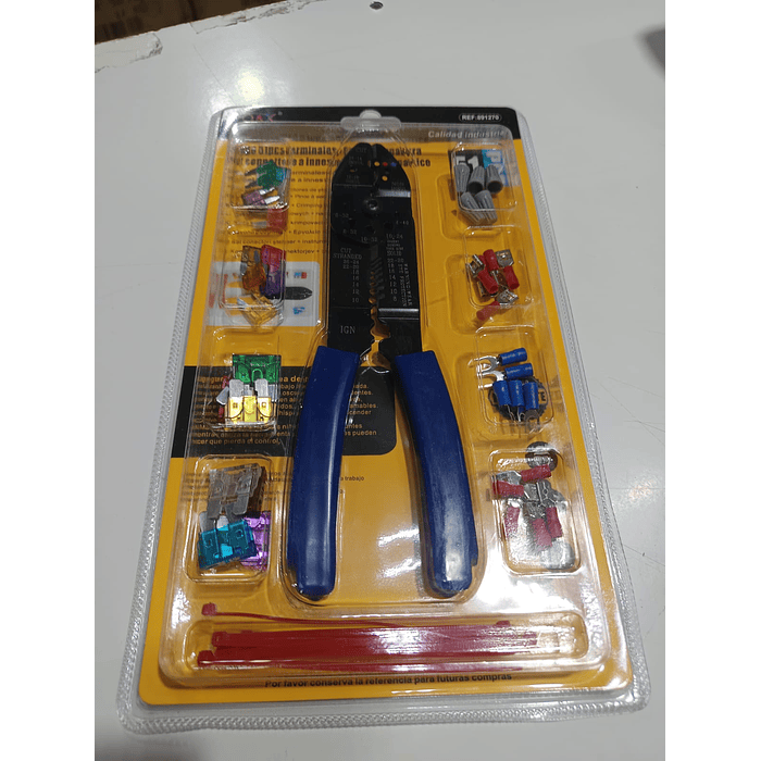 PINZA CRIMPADORA DE 8 ´´