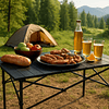MESAS PLEGABLES PARA CAMPING  95X52X50 CM 2