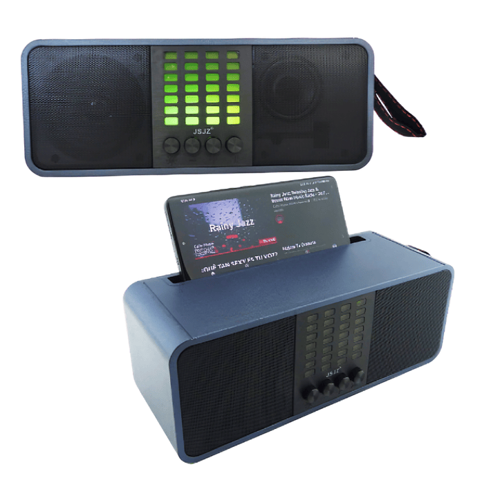 PARLANTE BLUETOOTH CON PANEL SOLAR 2