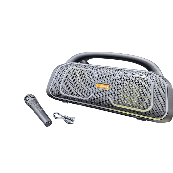 PARLANTE BLUETOOTH CON LUCES Y MICROFONO
