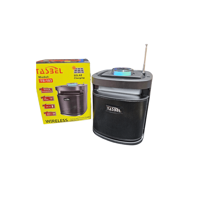 PARLANTE BLUETOOTH CON PANEL SOLAR