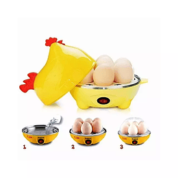 MAQUINA HERVIDOR DE HUEVO ELECTRICODISEÑO DE GALLINA