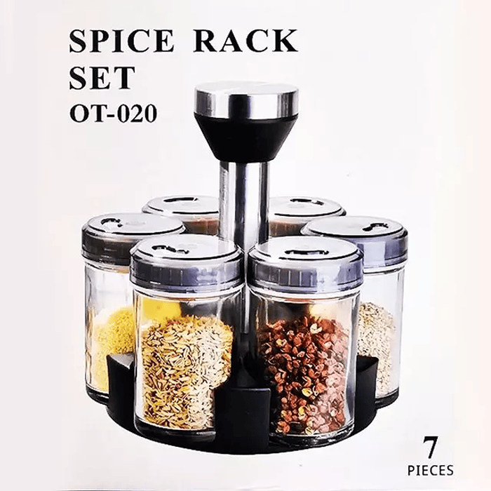 ESPECIERO GIRATORIO 6 FRASCOS VIDRIO 3